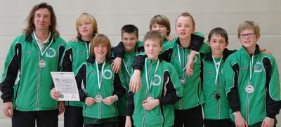 Mannschaftsbild von der Regionalmeisterschaft U14 2012