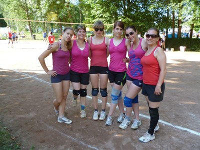 Sechsfache Power Mannschaftsbild